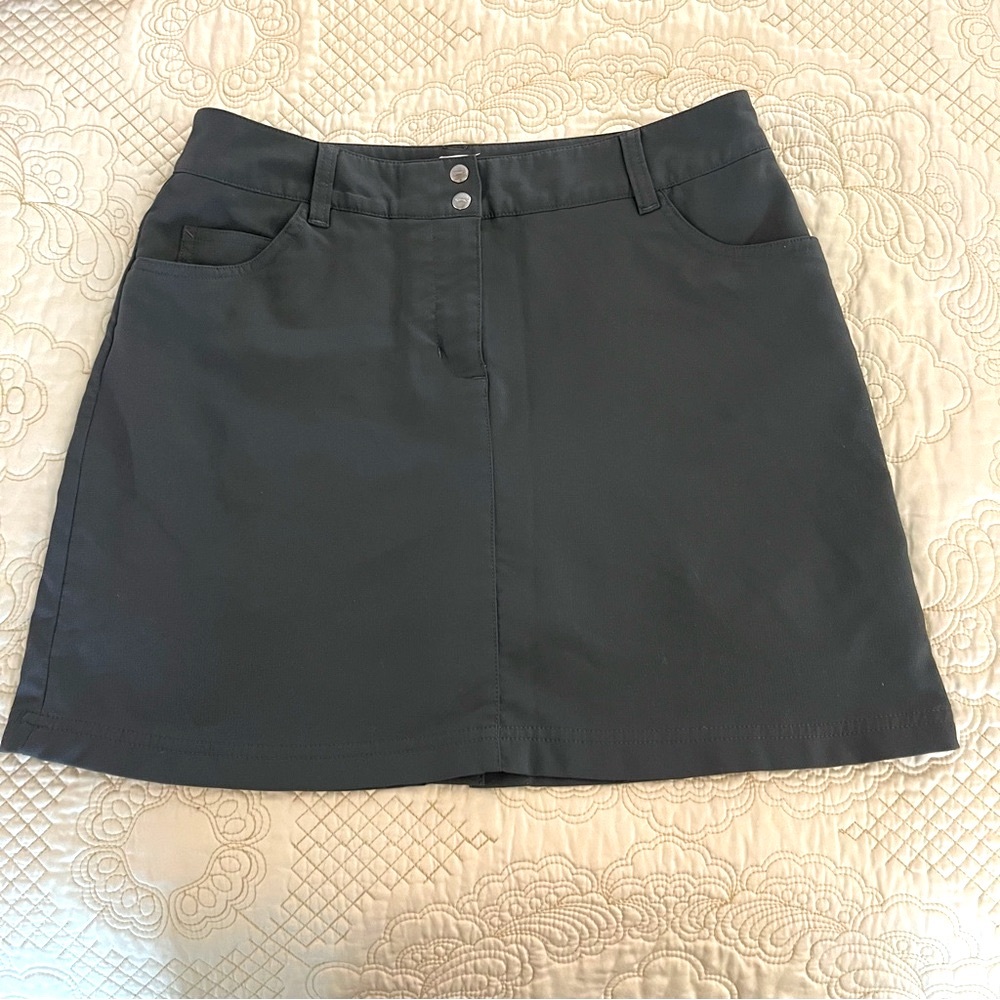 Slazenger Gray Golf Tennis Athletic Skorts Sz 4